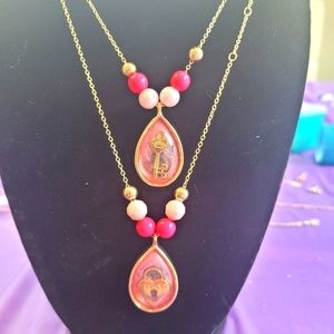 Best friends necklace set